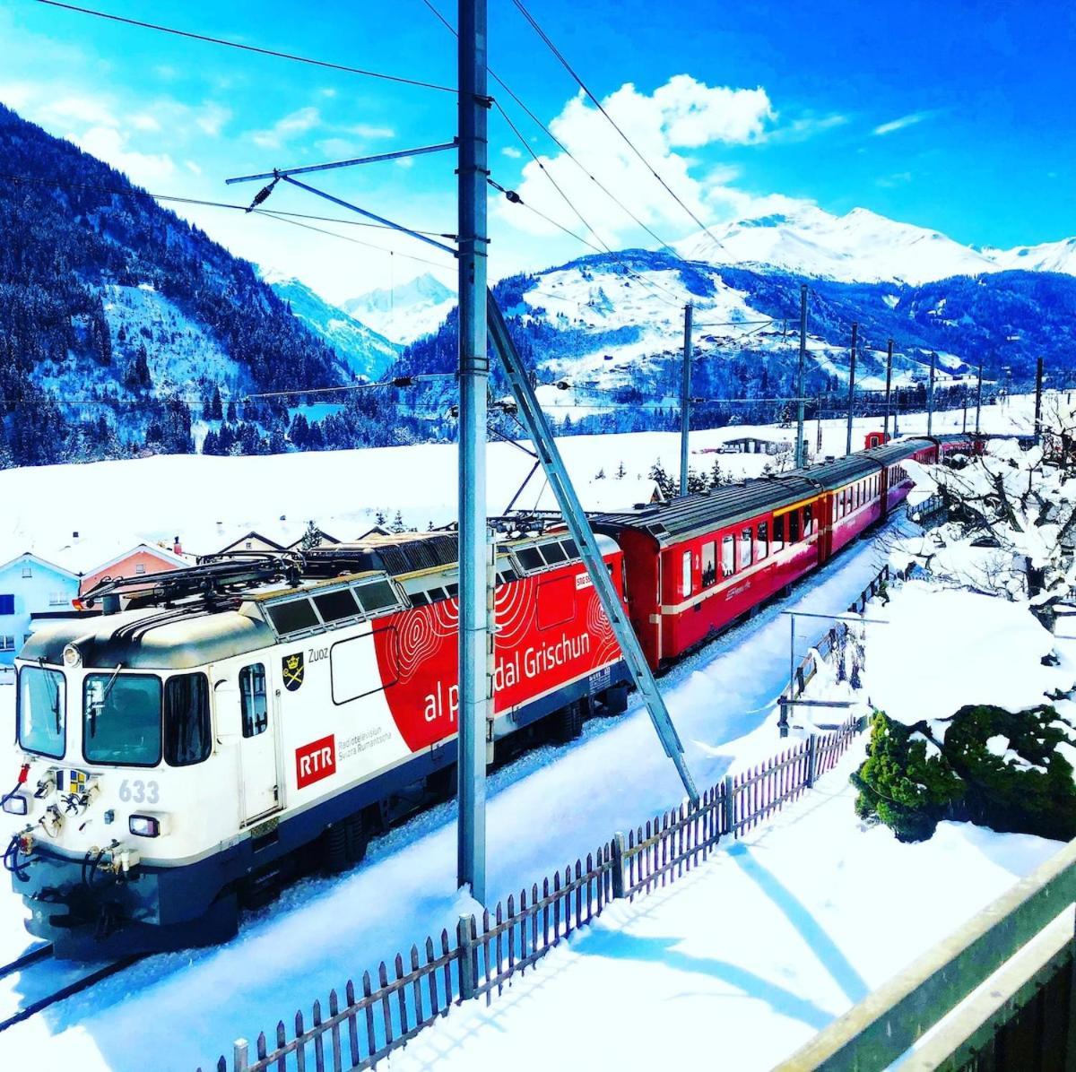 Alpine Retreat&Sauna Disentis Esterno foto